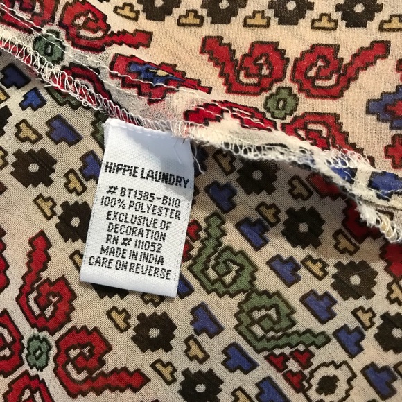 Hippie Laundry Women’s Sheer High-Low Vest Size Medium - Picture 3 of 4